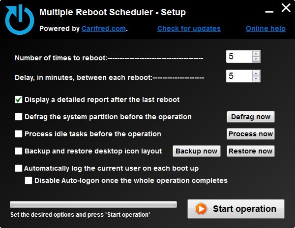 Multiple Reboot Scheduler免费版