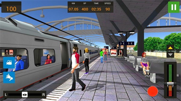 模拟城际列车游戏