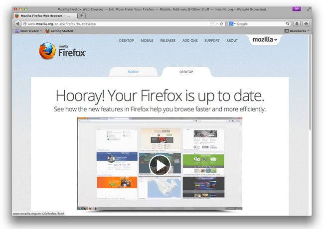 Firefox(火狐浏览器)MAC版